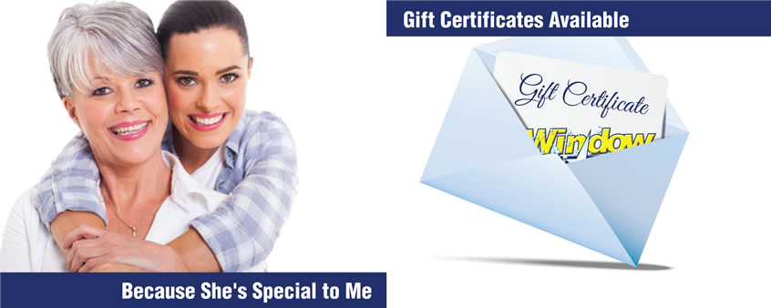 Gift Certificates Window Cleaning